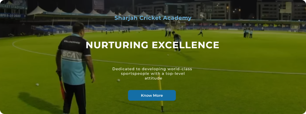 The best academy accompanied by world-class facilities to help budding cricketers